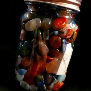 Large jar of mystery Crystals